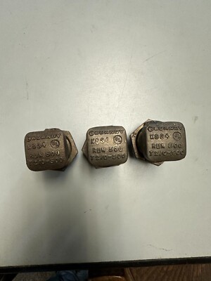 Burndy KS34, Mechanical Split Bolt Connector, Servit 2/0 Str - 500, 3 PC