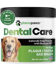 Plano Paws Dental Care Dog Teeth Plaque and Tartar Remover 6.35oz 180g