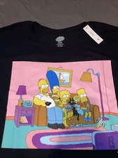 the simpsons uni-sex adult t shirt new with Tags Size 3xL