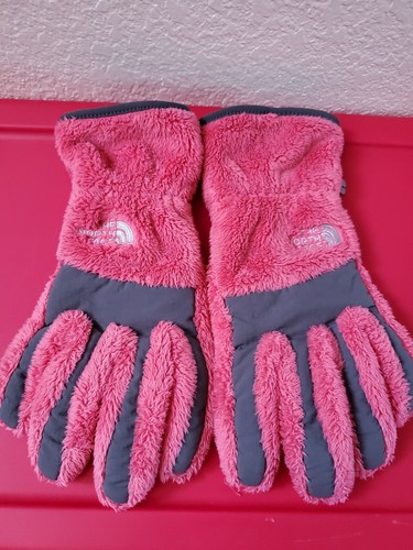 Fuzzy Pink Bear Paw Winter Gloves 