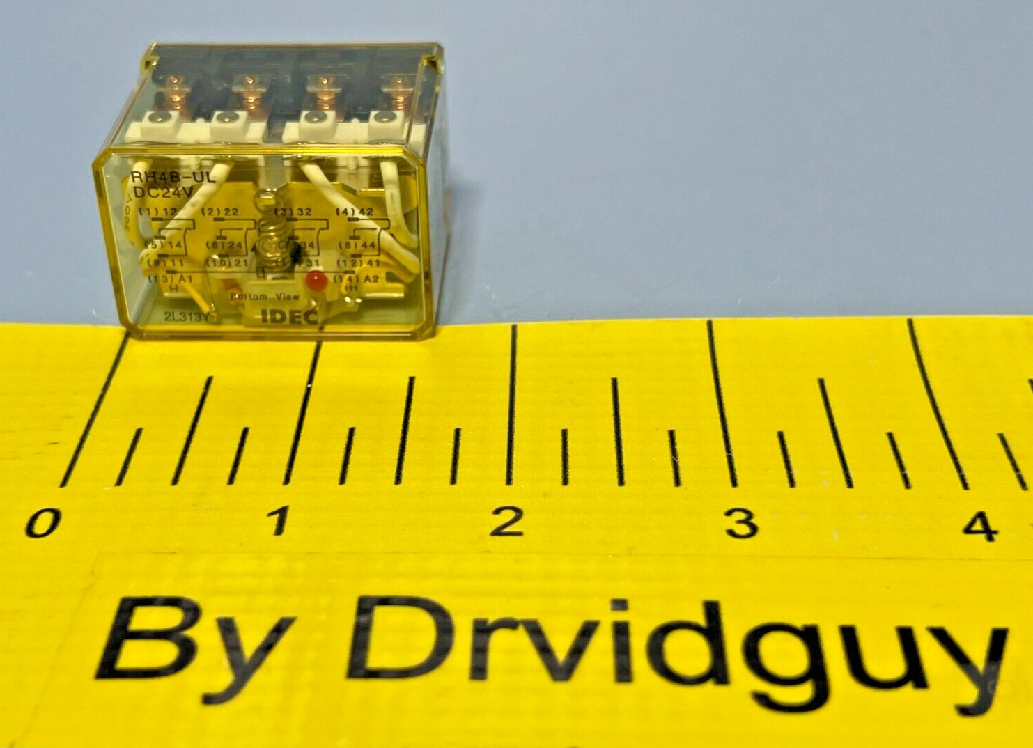 IDEC RH4B-UL DC24V Ice Cube Relay, 14 PIN, 24VDC, 10A, 240VAC