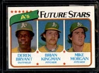 1980 Topps - Future Stars #671 Mike Morgan Brian Kingman Derek Bryant (RC)