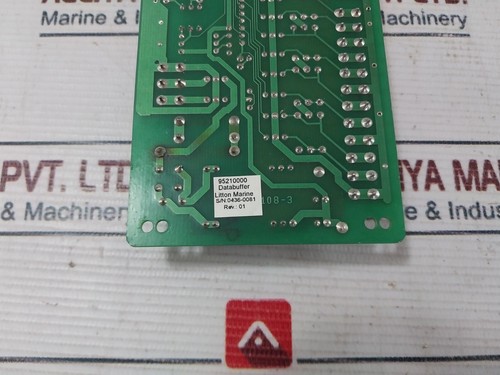 Litton Marine JW96108-3 Databuffer Printed Circuit Board REV.01 - Picture 5 of 9