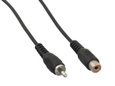 RCA Male to Female Composite Extension Video Cable - 6ft / 12ft / 25ft