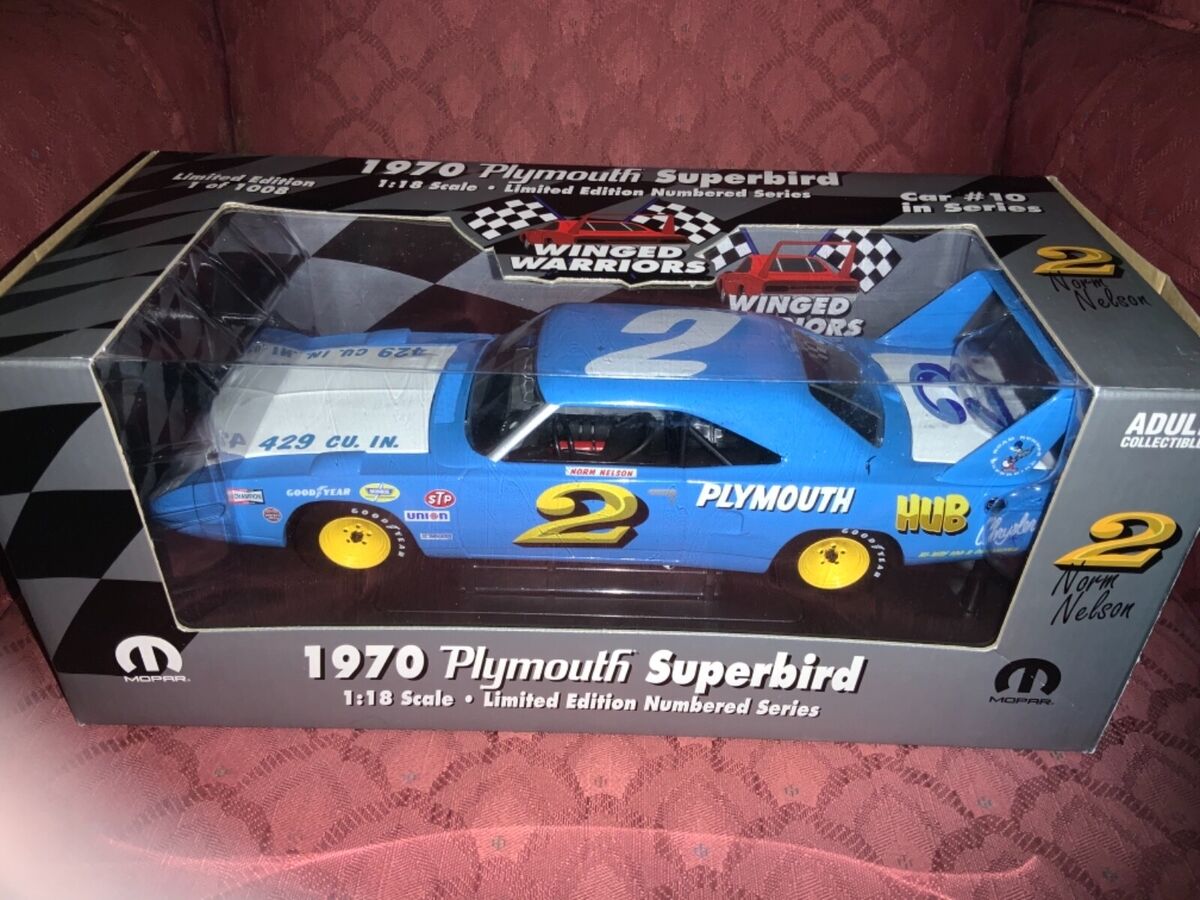 憧れの Winged Superbird Plymouth 1970 Edition Ltd 1:18 RC2 Warriors 乗用車