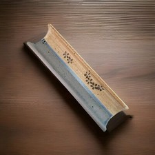 Hively Pottery Monmouth Oregon Studio Art Glazed 14” Long Incense Tray Burner