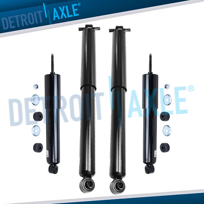 Front & Rear Shock Absorbers Kit for Chevy Colorado GMC Canyon Isuzu I-350 I-370