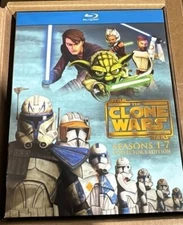 Star Wars The Clone Wars: The Complete Series, Seasons 1-7 (Blu-Ray, 12-Disc)