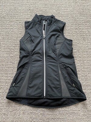 Athleta Polartec Alpha Slice Vest Black Women s XXS 2-34