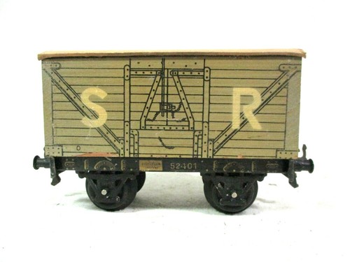 Bing SR Southern Railway 52401 vagón cubierto de madera modelo de ferrocarril de preguerra (H-3) | Zustand: Used