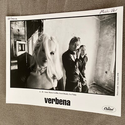 Verbena Press Photo 8x10 , Les Nuby. See Description.