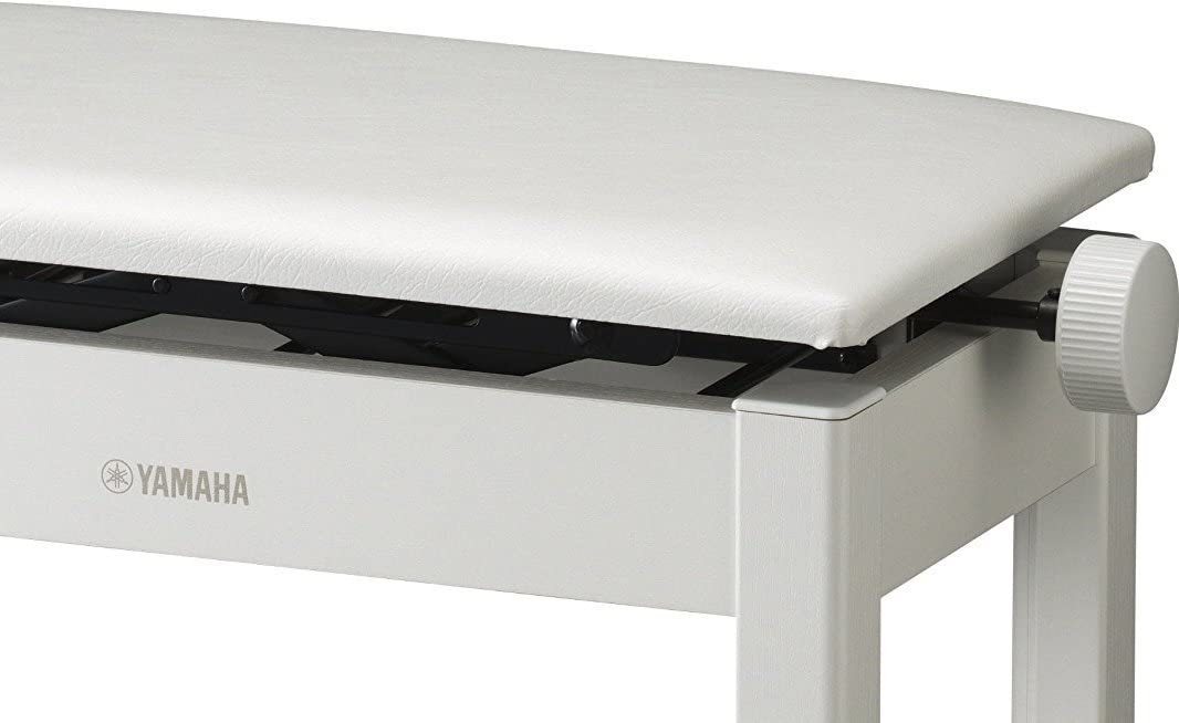 YAMAHA電子ピアノ椅子ホワイト(BC205WH) Yamaha Electronic Piano Flexible Chair White BC-205WH | eBay