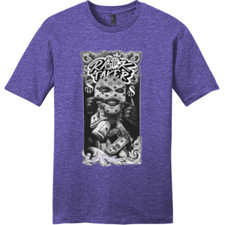 NEW Art Society RISK TAKER HEATHER PURPLE Tee Shirt SMALL-4XLARGE MADE IN USA