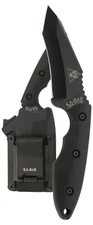 Ka-Bar TDI Hinderer Hell Fire Black 1095 Cro-Van Steel Tanto Fixed Knife 2486