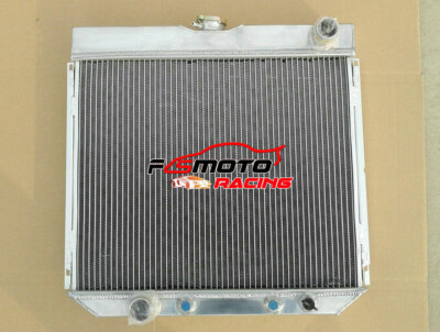Alu Radiator Kühler For Ford Mustang Mercury Cougar XR7 4.7L/5.0L V8 1967-1970