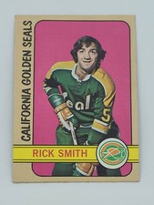 1972-73 TOPPS RICK SMITH #34 CALIFORNIA GOLDEN SEALS