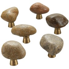 1PC Unique Natural Stone Pull Handle Knob for Door Drawer Cabinet Furniture