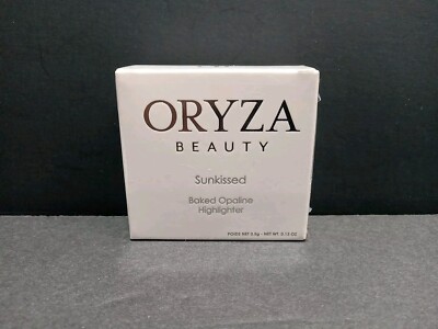 Oryza Beauty Sunkissed Baked Opaline Highlighter .13 Oz Brand New Sealed