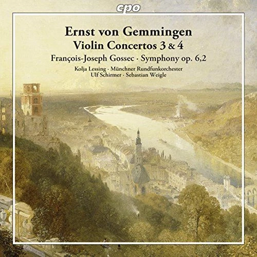 VON GEMMINGEN / LESSIN / MUENCHNER RUNDFUNKORCH - VIOLIN CONCERTOS NOS. 3 & 4 - Picture 1 of 1