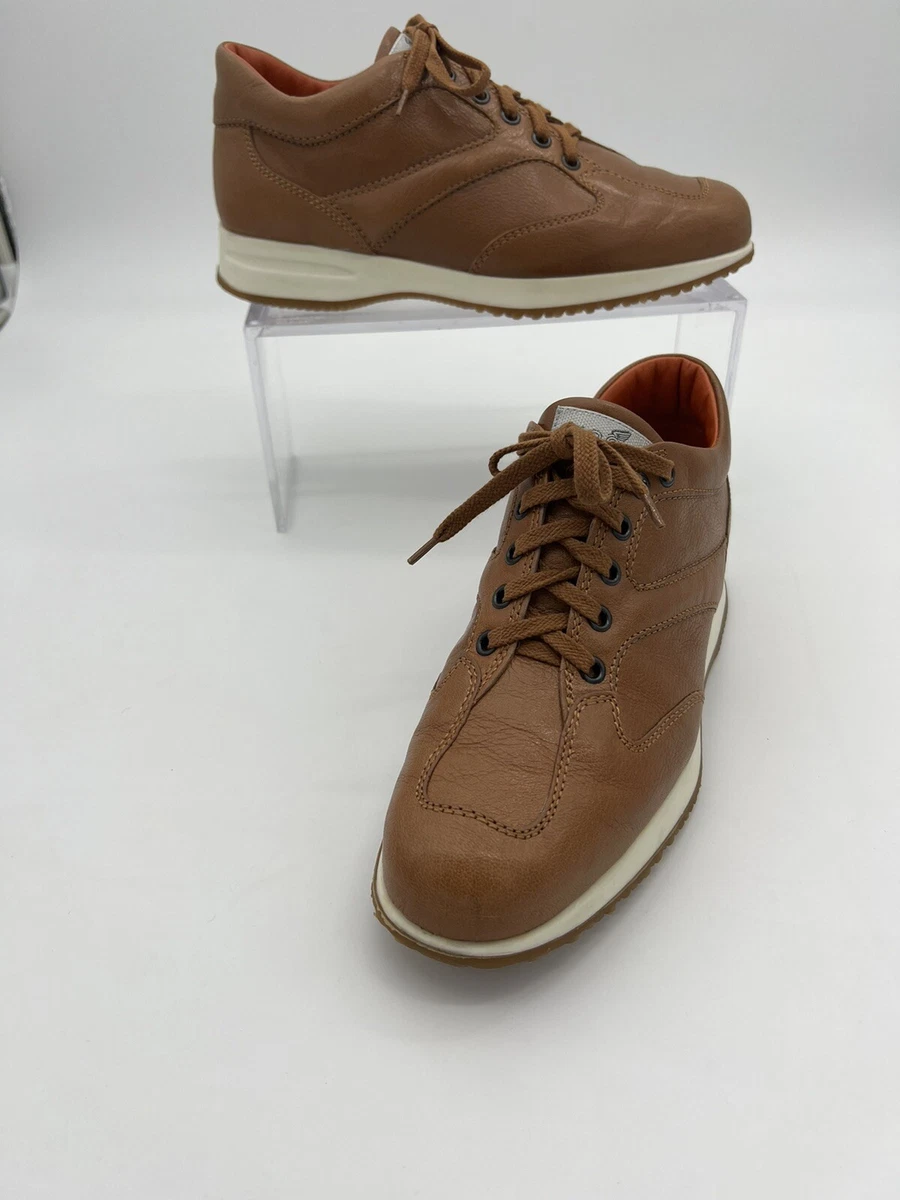 HOGAN Athletic Tan Sneakers Shoes Women s 8.5