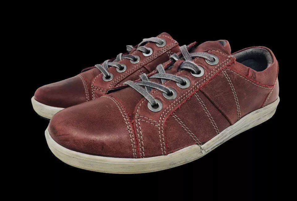 Josef Seibel Dany 59 Informales Zapatillas Zapatos Bordo Rojo Mujer Talla 38 UE 7 7.5 EE. UU