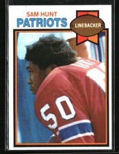 Sam Hunt 1979 Topps #181 Football Card