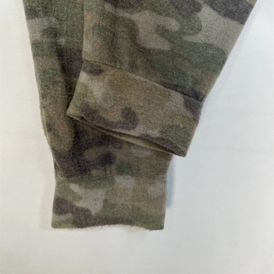 Pantalones de chándal Jenni Fuzzy Lounge para mujer XL elásticos cintura elástica camuflaje verde Foto 4 de 4