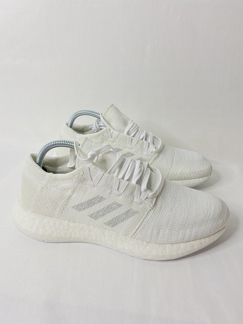 adidas Pureboost Go F35787 Cloud White & Solid Grey Men's Size 8 for sale online | eBay