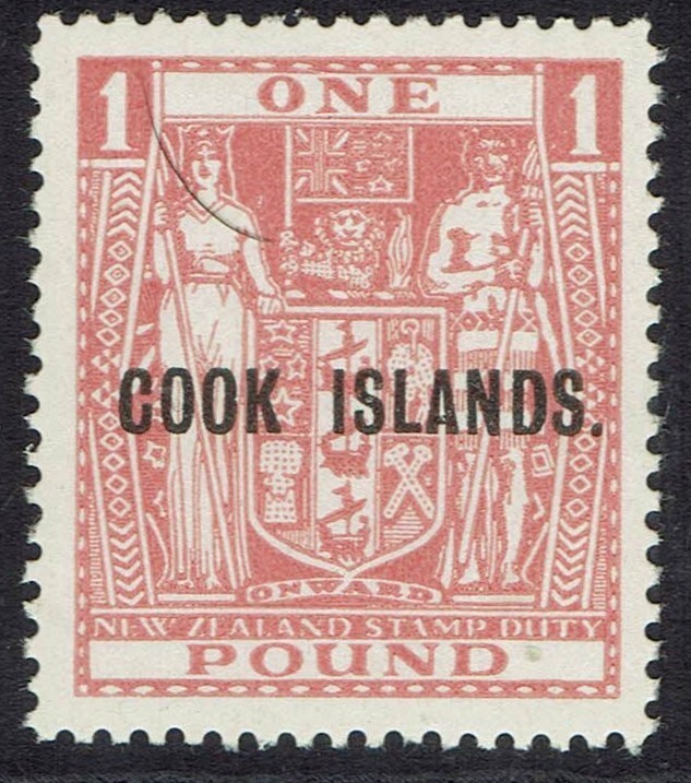 COOK ISLANDS 1943 ARMS NEW ZEALAND OVERPRINTED 1 WMK MULTI STAR NZ EBay Cook islands 1943 arms new zealand overprinted 1 wmk multi star nz ebay