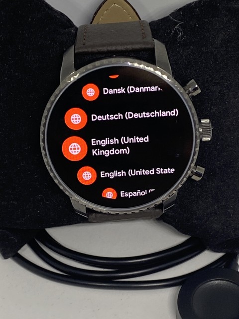Fossil Gen 4 Authentic Digital Dial Smart Watch Custom Band FTW4012 AB155 | eBay