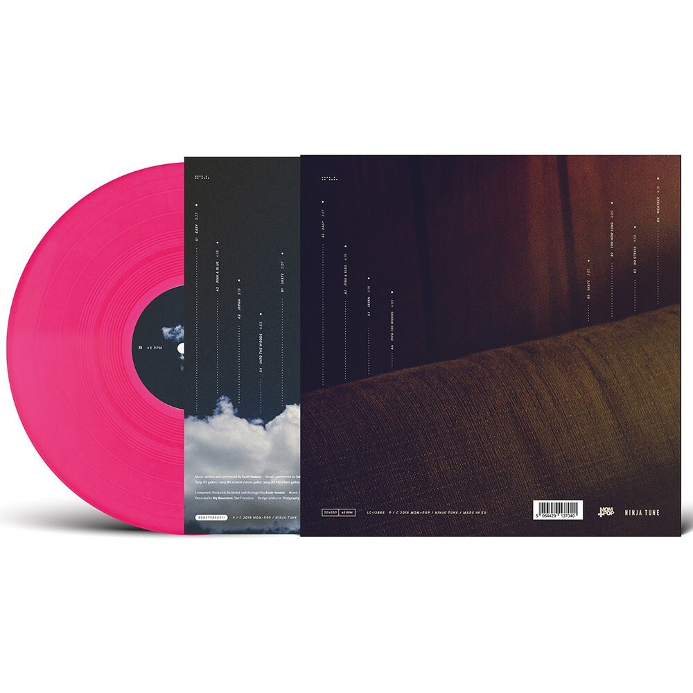 Tycho Weather LP Ltd Num Pink Vinyl Europe 2019 SIGNED NEW