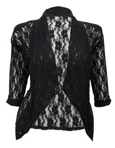 black lace jacket