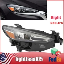 Right Side LED Headlight Lamp Assembly RH For 2018-2021 Mazda 6 Headlamp NON-AFS