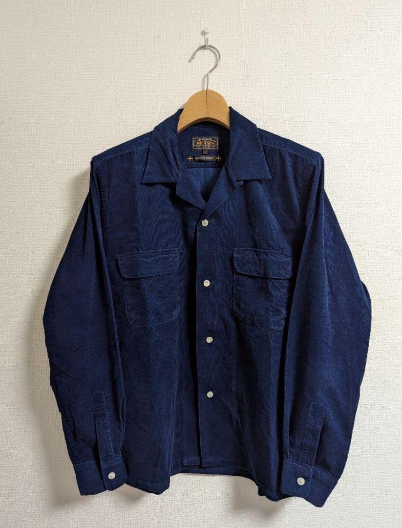 (ASK availability First) BEAMS PLUS Shirt Indigo … - image 1