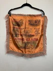 Original WW2 Era Souvenir of Rhode Island Silk Pillow Cover U.S. Army Military