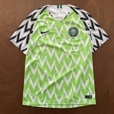 Nike Nigeria National Team 2018 Home World Cup Soccer Jersey - SZ M