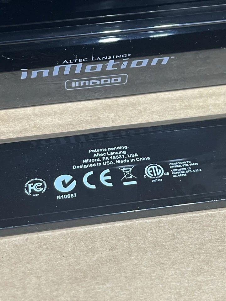 inMotion iM600 Docking Speaker Working FM RADIO With Remote Control TESTED - Image 4 of 4