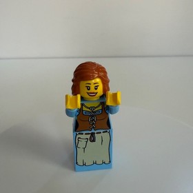 Lego Mill Village Raid 7189 Castle Kingdom Peasant Maiden Minifigure Cas490 Fig