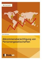 Abkommensberechtigung Von Personengesellschaften Daniel Hartmann