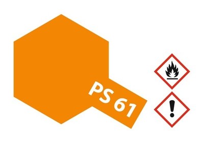 Tamiya PS-61 Metallic Orange Polycarbonat 100ml #86061