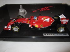 Mattel Hot Wheels 1/18 Ferrari F14T 2014 No14 Fernando Alonso Antenna Added