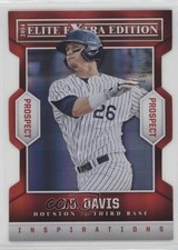 2014 Panini Elite Extra Edition Prospects Inspirations Die-Cut /200 JD Davis 0l2