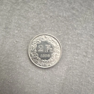 Pièce de monnaie 2 Francs 1978, monnaie française - Période 1901-1999 - Photo 1/2