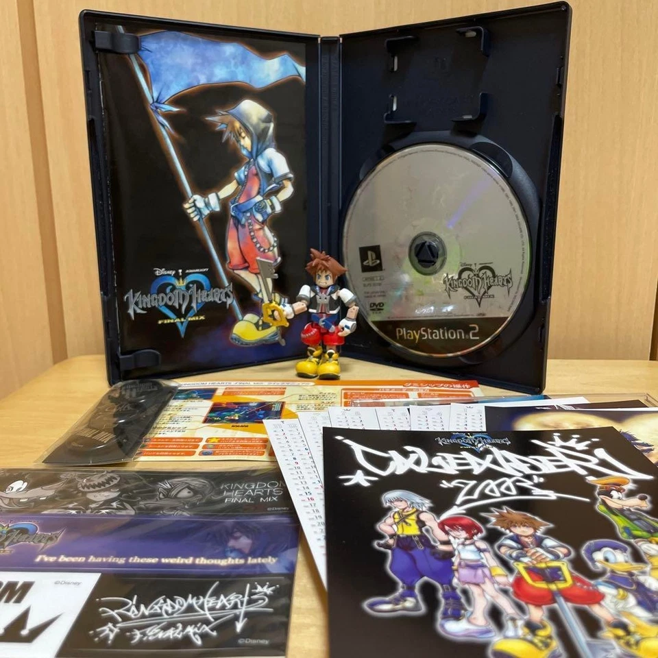 Kingdom Hearts Final Mix Platinum Limited Edition for Playstation 2 Used Japan - Image 2 of 4