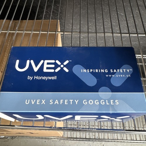 Uvex by Honeywell Futura Vent Clear Goggles Uvextreme Anti-Fog Lens S345C - Picture 2 of 4