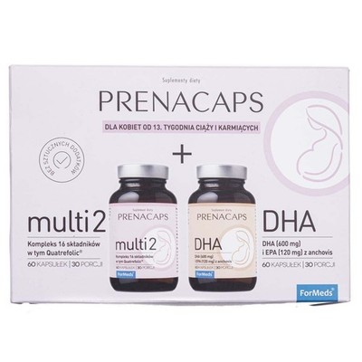 Formeds Prenacaps Multi 2 + DHA, 60 + 60 Kapseln