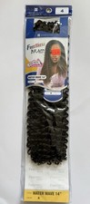 FREETRESS SYNTHETIC BULK CROCHET BRAID - WATER WAVE 14" COLOR 4 NEW
