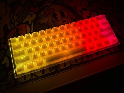 Ducky One 3 Mini Aura - Custom Mechanical Keyboard - Silent Linear Switches