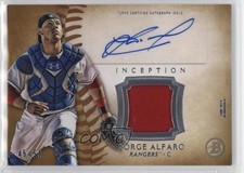 2015 Bowman Inception Auto Relics Gold 45/50 Jorge Alfaro #IAR-JA Auto 2a9