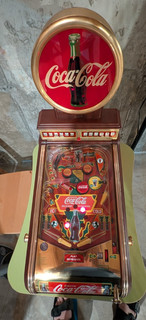 1996 Franklin Mint Coca Cola Super Rare Pinball Machine Parts Or Repair